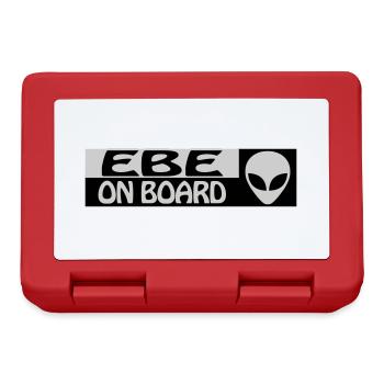 EBE ON BOARD - Lunchbox - red - Front
