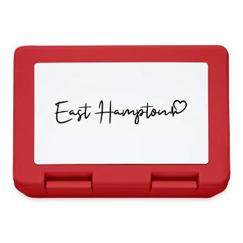 East Hampton heartbeat - Lunchbox - red - Front