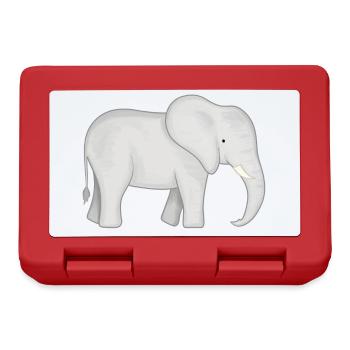 Elephant Baby - Lunchbox - red - Front