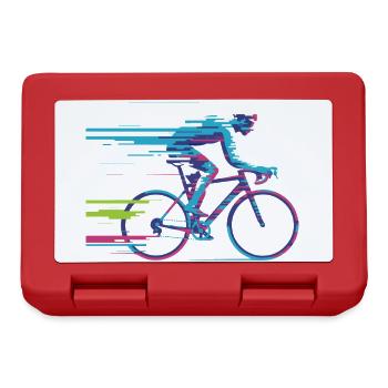 Evolve Your Ride – Glitch Cycling Concept - Brotdose - Rot - Vorne