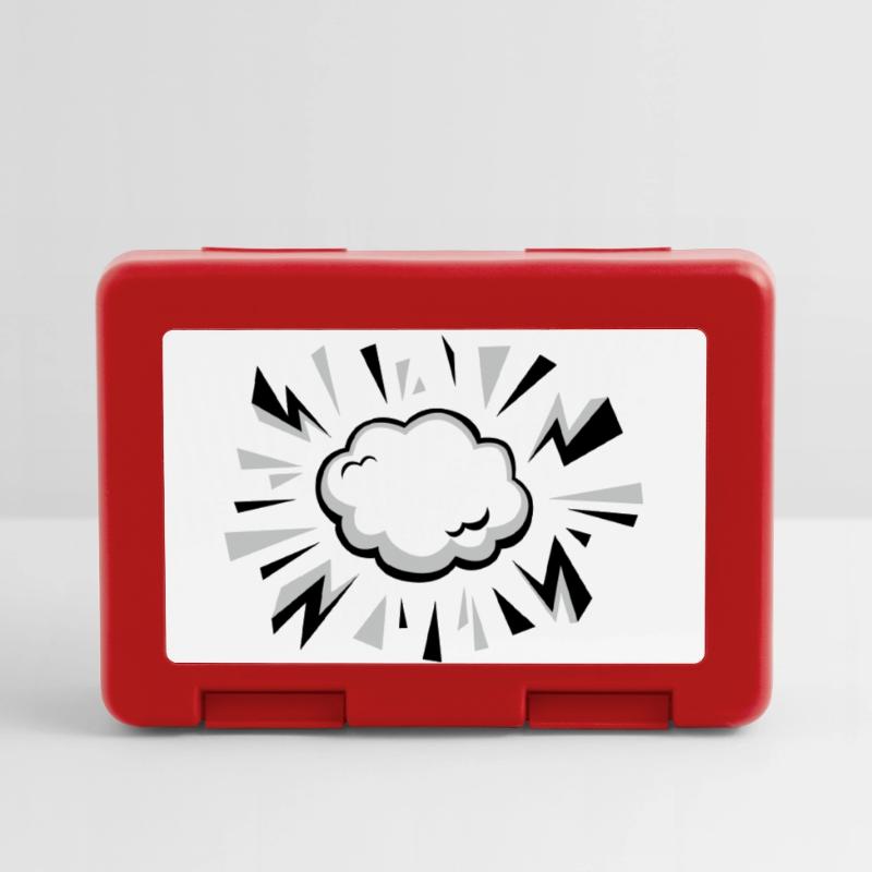 Comic Cloud with Lightning Lunchbox
