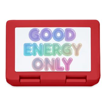 Only good energy - Lunchbox - red - Front