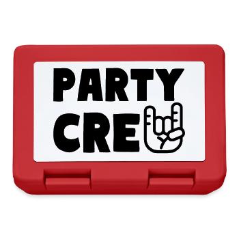 PARTY CREW Celebrations - Lunchbox - red - Front
