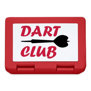 Dart club (Dartpfeil) - Brotdose - Rot - Vorne