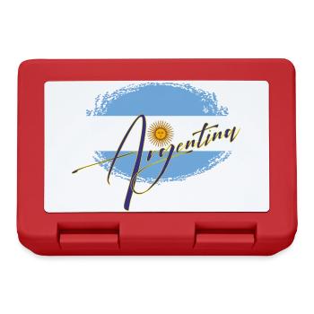 Argentina Signatrue - Lunchbox - red - Front