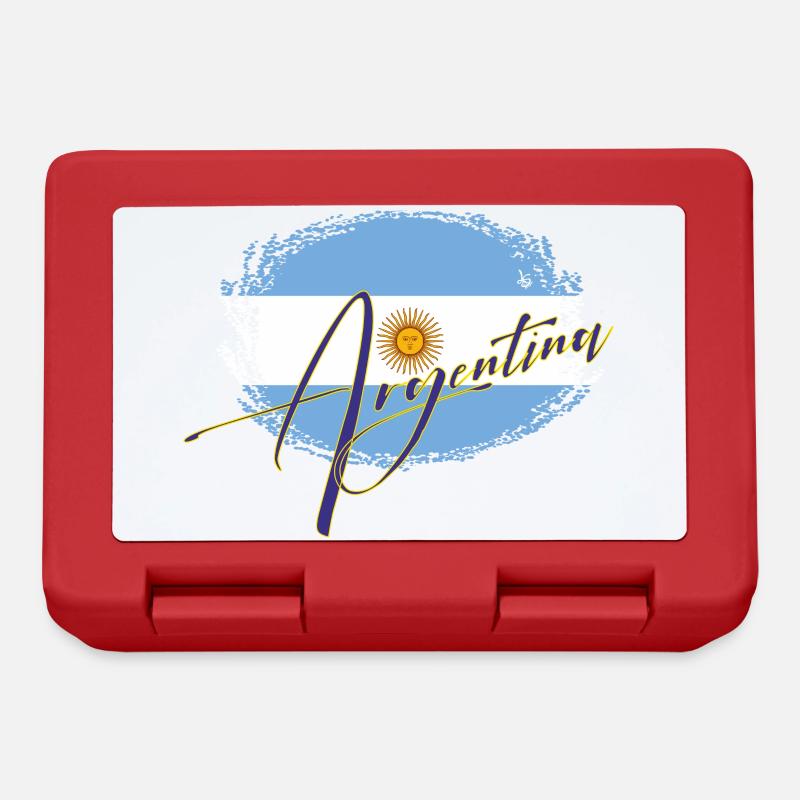 Argentine Signatrue - Boîte à goûter - rouge