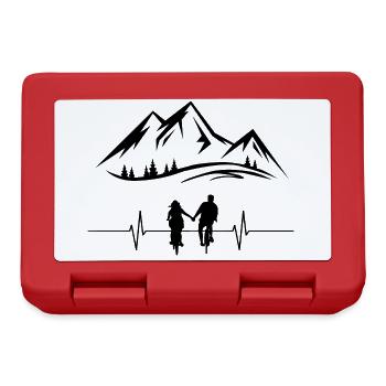 Bike Pair - Lunchbox - red - Front