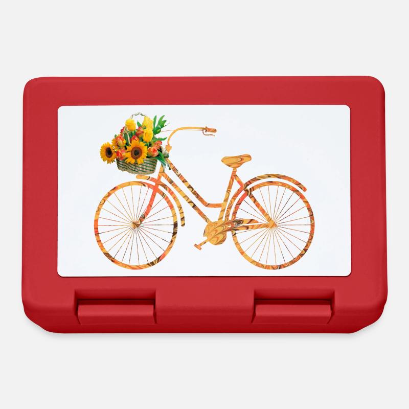 fahrrad e 118 - Brotdose - Rot