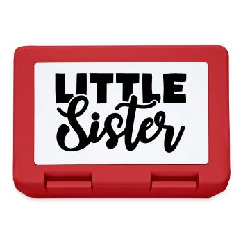 little sister - Lunchbox - red - Front