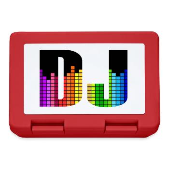 DJ Bunter Equalizer - Brotdose - Rot - Vorne