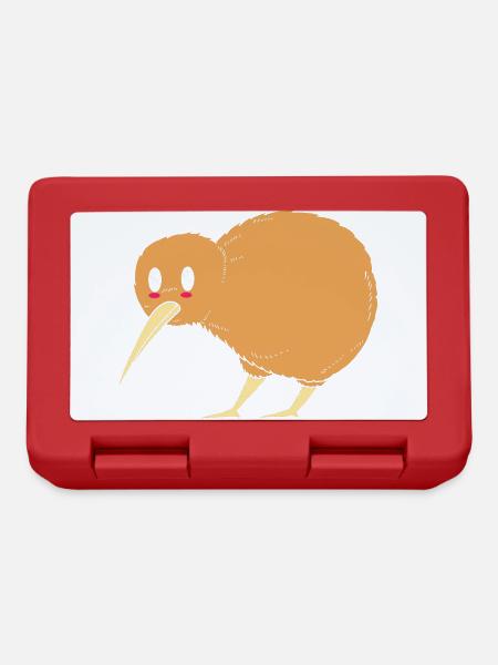 kiwi-oiseau kiwi - Boîte à goûter - rouge
