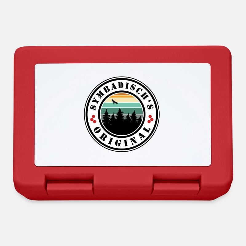 Symbadisch´s Original - Brotdose - Rot