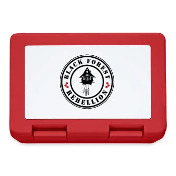 Black Forest Rebellion - Brotdose - Rot - Vorne