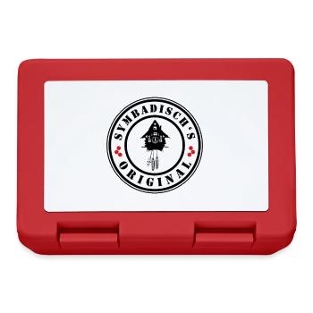Symbadisch´s Original - Brotdose - Rot - Vorne