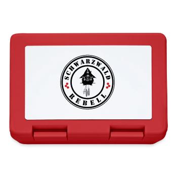 Schwarzwald Rebell - Brotdose - Rot - Vorne