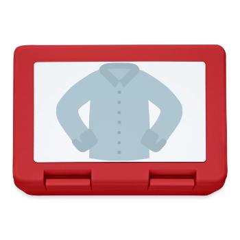 Azure Buttoned Shirt Grafik - Brotdose - Rot - Vorne