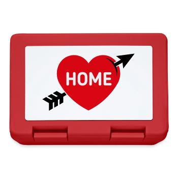 I Love My Home (Home Country / Hometown / 3C) - Lunchbox - red - Front