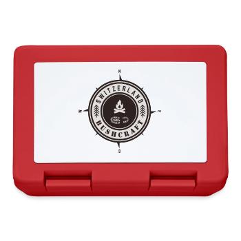 Bushcraft Switzerland - Lunchbox - red - Front