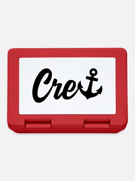 CREW STAFF BESATZUNG BOOT SEGELBOOT - Brotdose - Rot