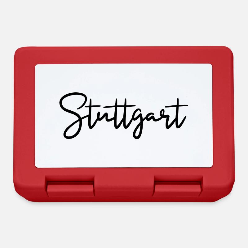 Stuttgart - Brotdose - Rot
