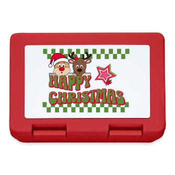 Merry Christmas Funny - Lunchbox - red - Front