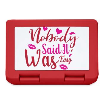 Beautician Gift - Makeup Artist - Makeup Artist - Lunchbox - red - Front
