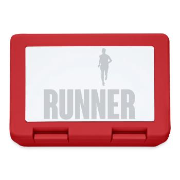 Coureur de trail - Boîte à goûter - rouge - Devant