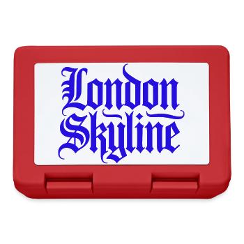 London Skyline - Lunchbox - red - Front