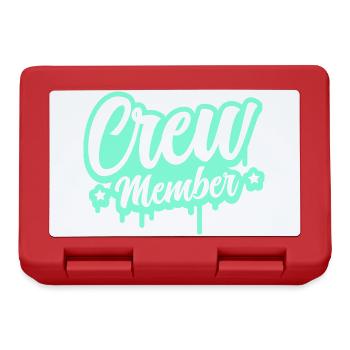 Crew Member Spritz Script - Lunchbox - red - Front