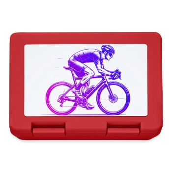 Graphique vélo de route pour vélo de route - Boîte à goûter - rouge - Devant