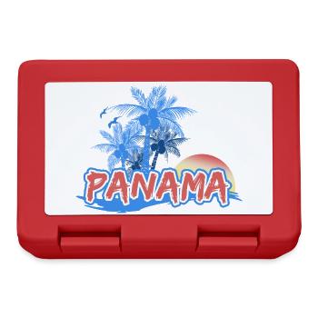 Cadeau pour Panama - Boîte à goûter - rouge - Devant