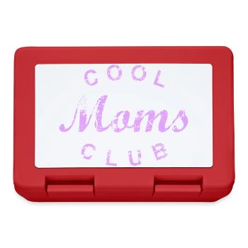 Cool Moms Club Mom Mom Mother's Day Gift - Lunchbox - red - Front