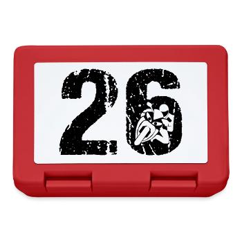 Motorcycle 26 Motorcyclist Moto - Lunchbox - red - Front