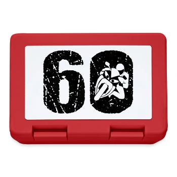 Motorcycle 60 Motorcyclist Moto - Lunchbox - red - Front
