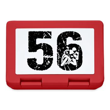 Motorcycle 56 Motorcyclist Moto - Lunchbox - red - Front