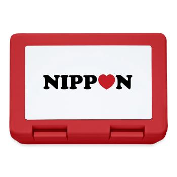 Nippon Love Heart - Lunchbox - red - Front