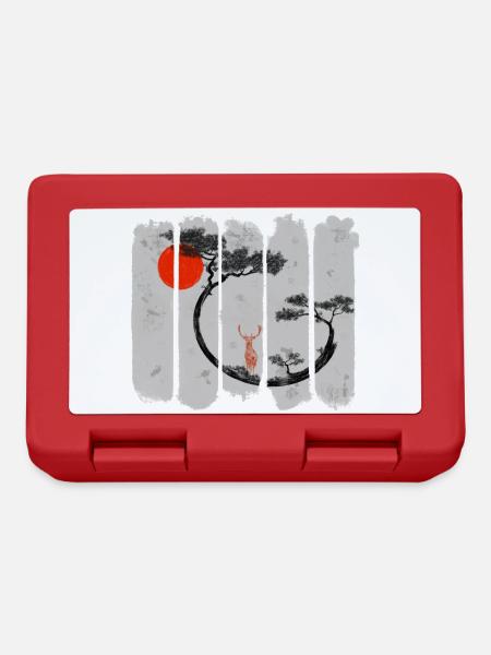 Shika - Brotdose - Rot