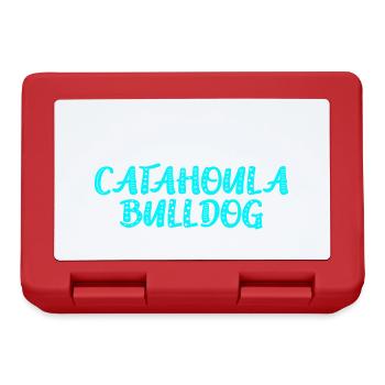 Catahoula Bulldog - Lunchbox - red - Front