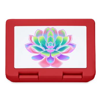 Plant Cactus Cacti - Lunchbox - red - Front