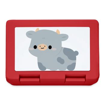 Belgian Blue Cow - Lunchbox - red - Front