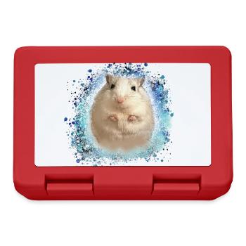 Jumping mouse,mouse,graffiti,painting,shrew - Lunchbox - red - Front
