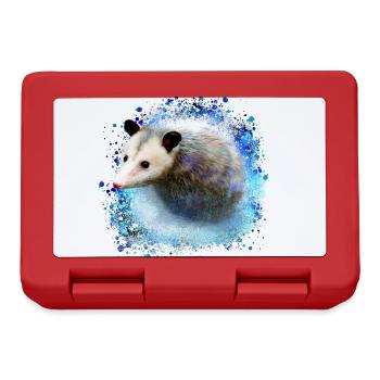 oopossum,maus,nagetier,graffiti - Brotdose - Rot - Vorne