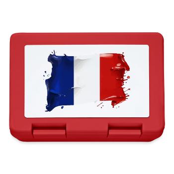 DRAPEAU DE LA FRANCE DRAPEAU FRANCE - Boîte à goûter - rouge - Devant
