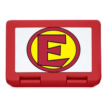 Super, Superheld, Superheldin, Hero, E - Brotdose - Rot - Vorne