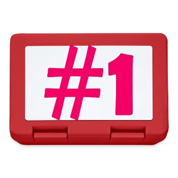 #1 - Brotdose - Rot - Vorne