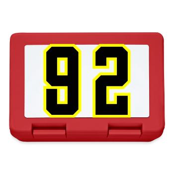 92 Number Jersey - Lunchbox - red - Front
