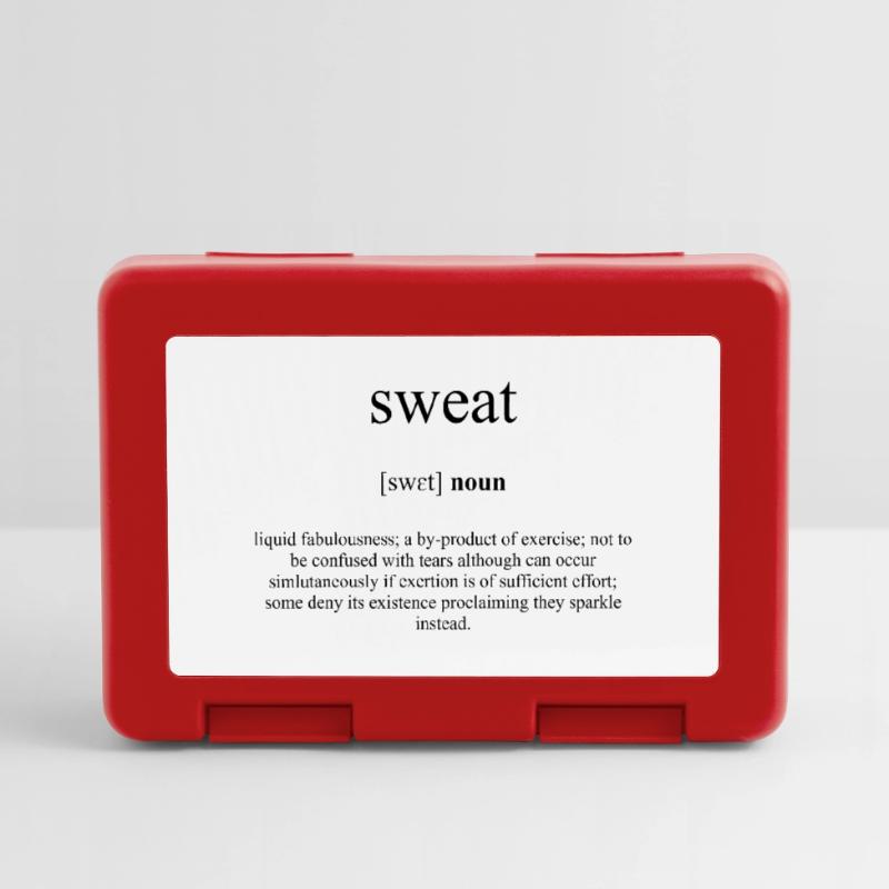 Sweat (Schweiß) Definition Dictionary Brotdose