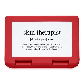 Skin therapist definition - Lunchbox - red - Front
