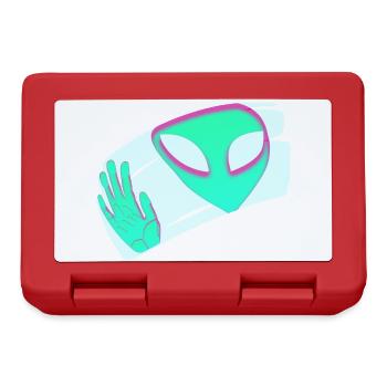 Alien - Lunchbox - red - Front