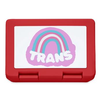 Transgenre - Boîte à goûter - rouge - Devant